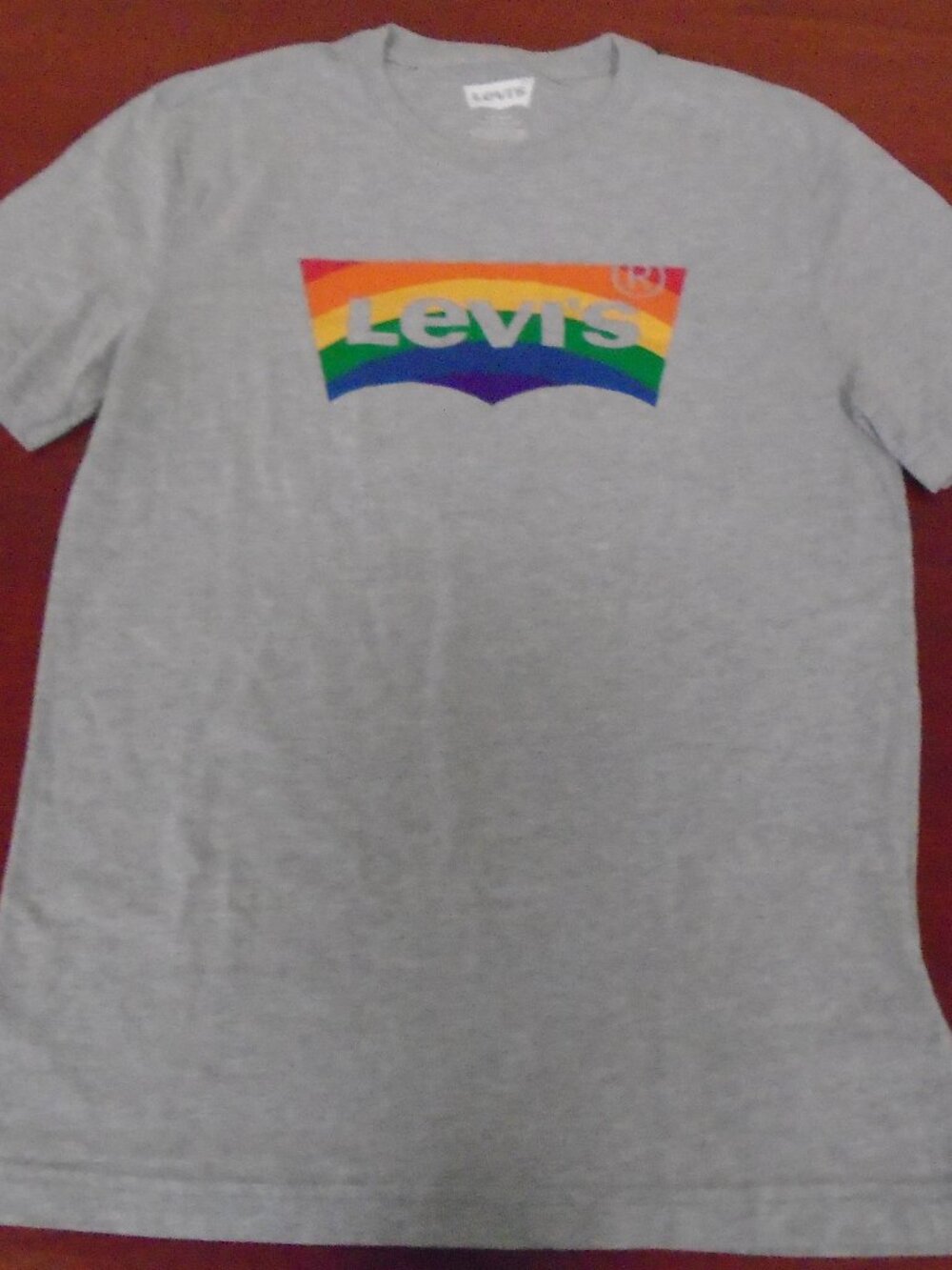LEVI SHIRT SIZE S GRAY
